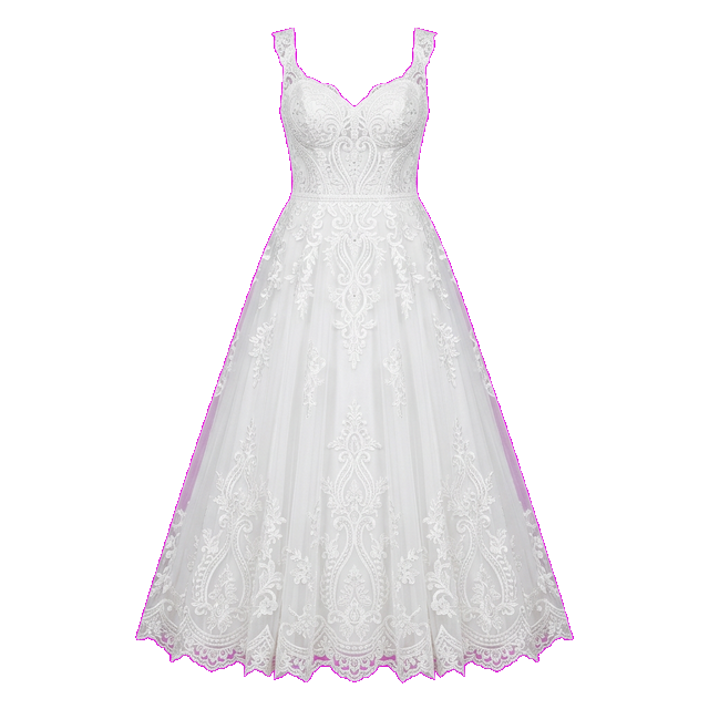Wedding Gown White Lace